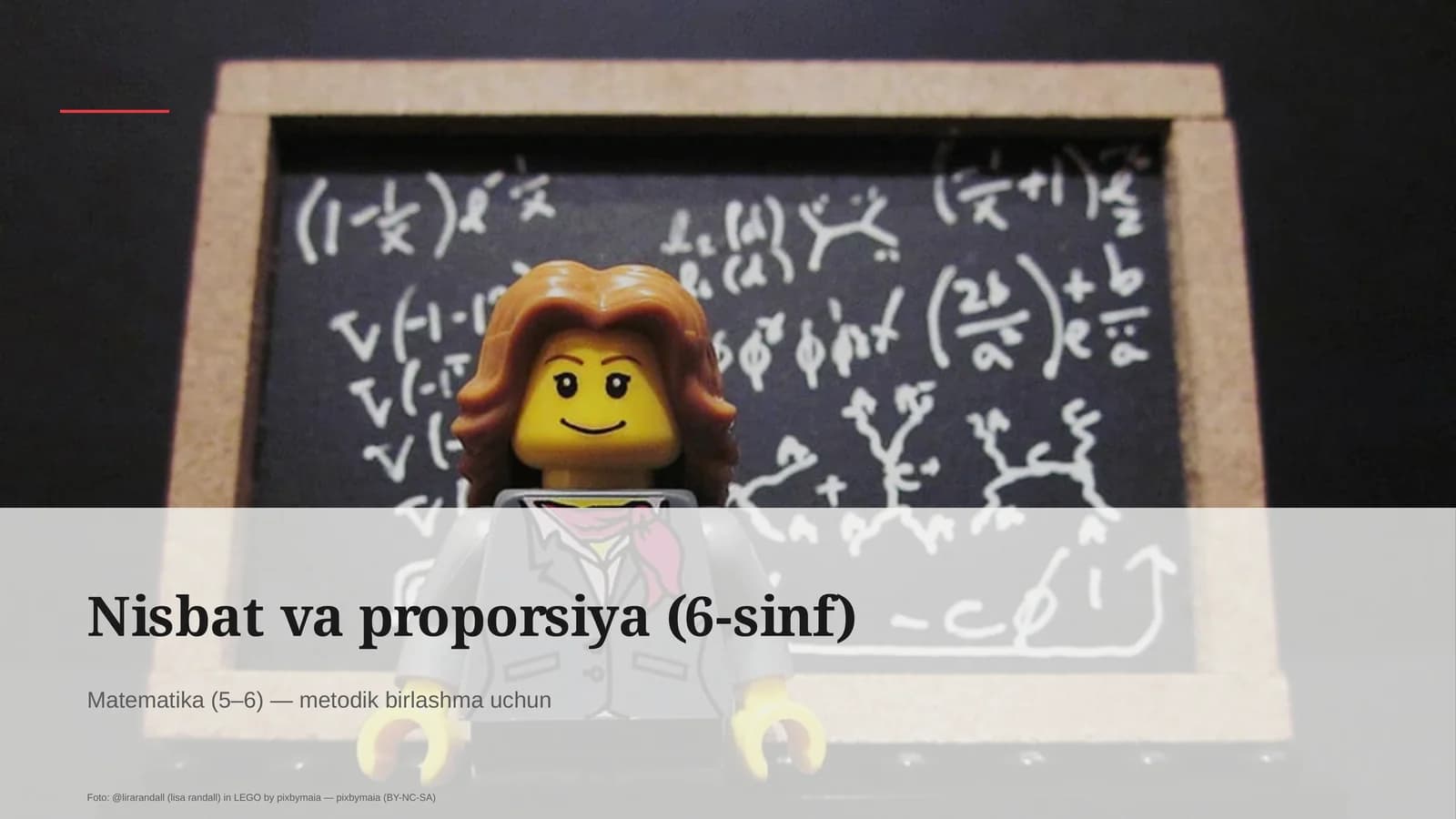 Nisbat va proporsiya (6-sinf)