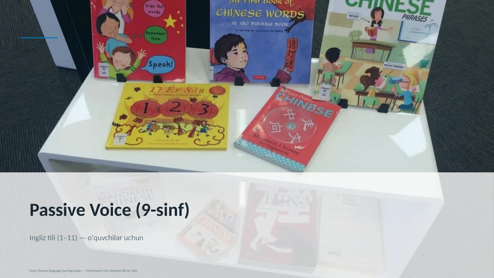 Passive Voice (9-sinf)