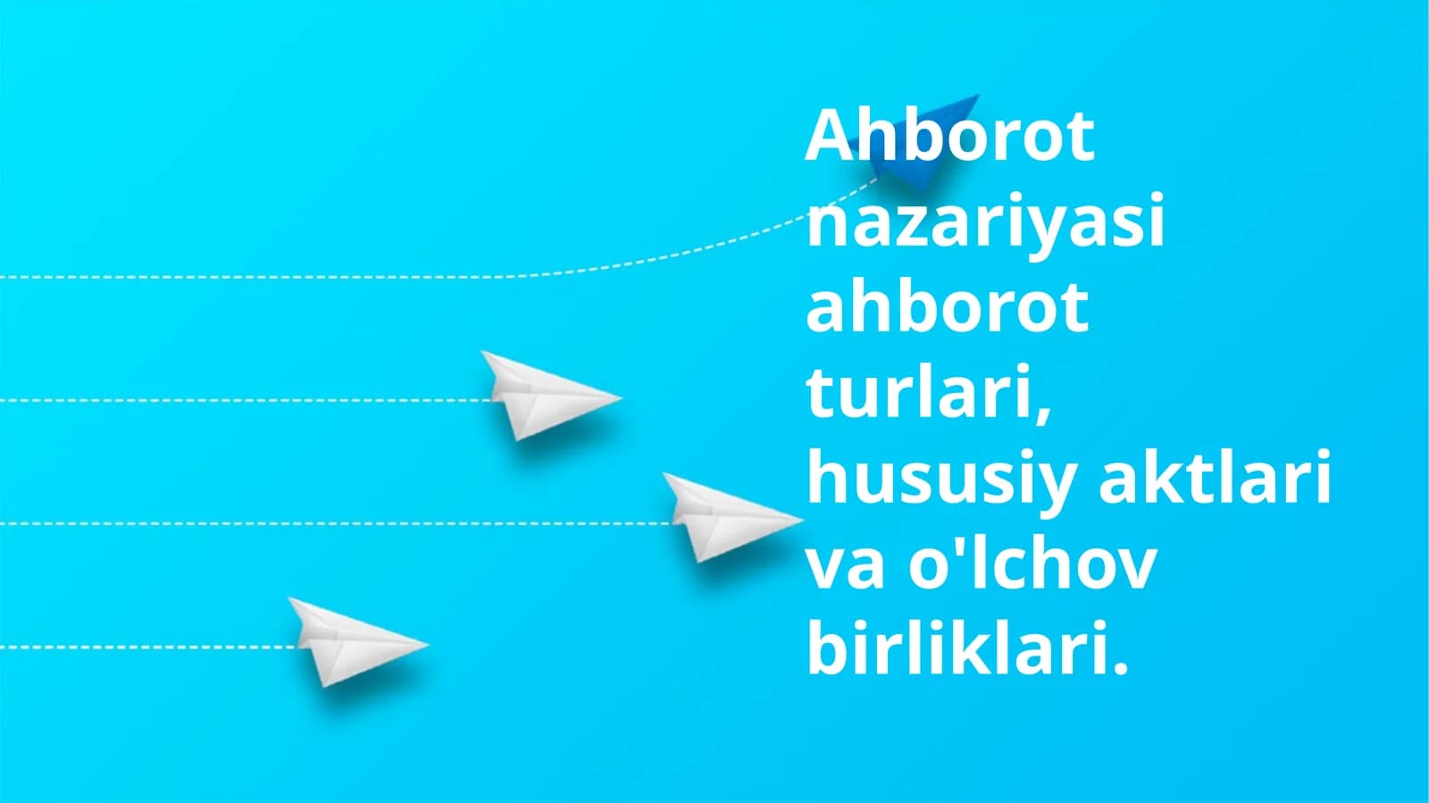 Ahborot nazariyasi