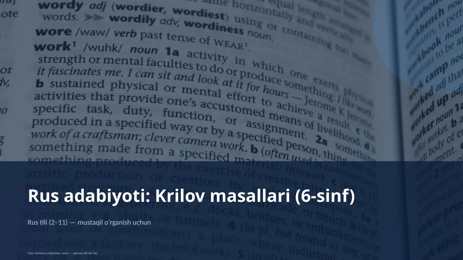 Krilov masallari