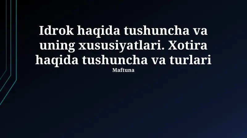 Maftuna