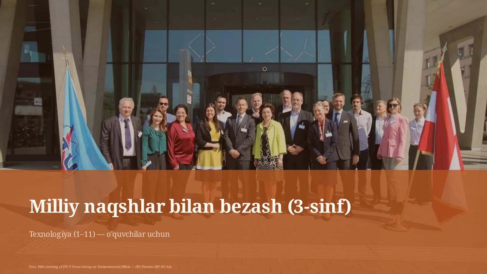 Milliy naqshlar bilan bezash (3-sinf)