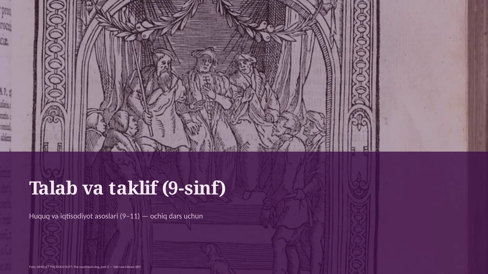 Huquq va iqtisodiyot asoslari (9–11)