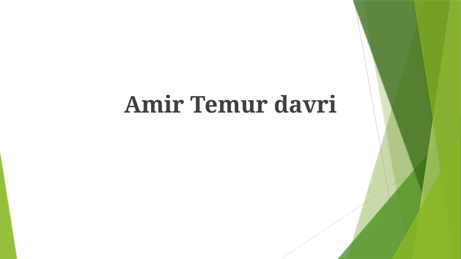 Amir Temurdavri