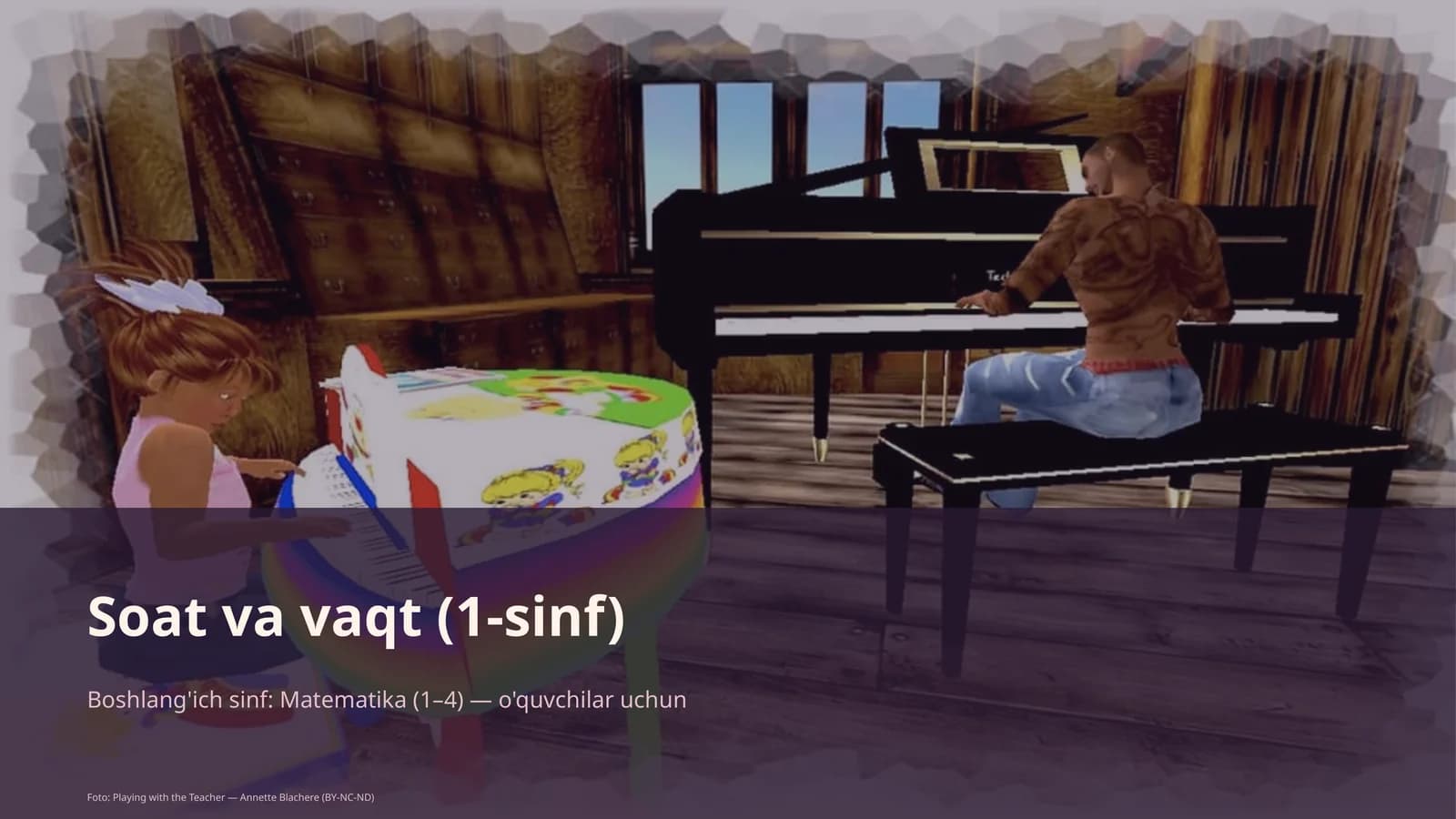 Soat va vaqt (1-sinf)