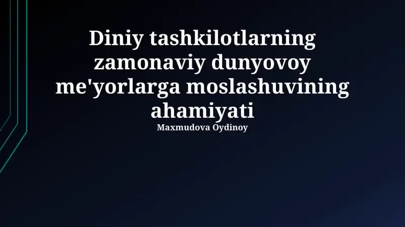 Shaffoflik va hisobot berish