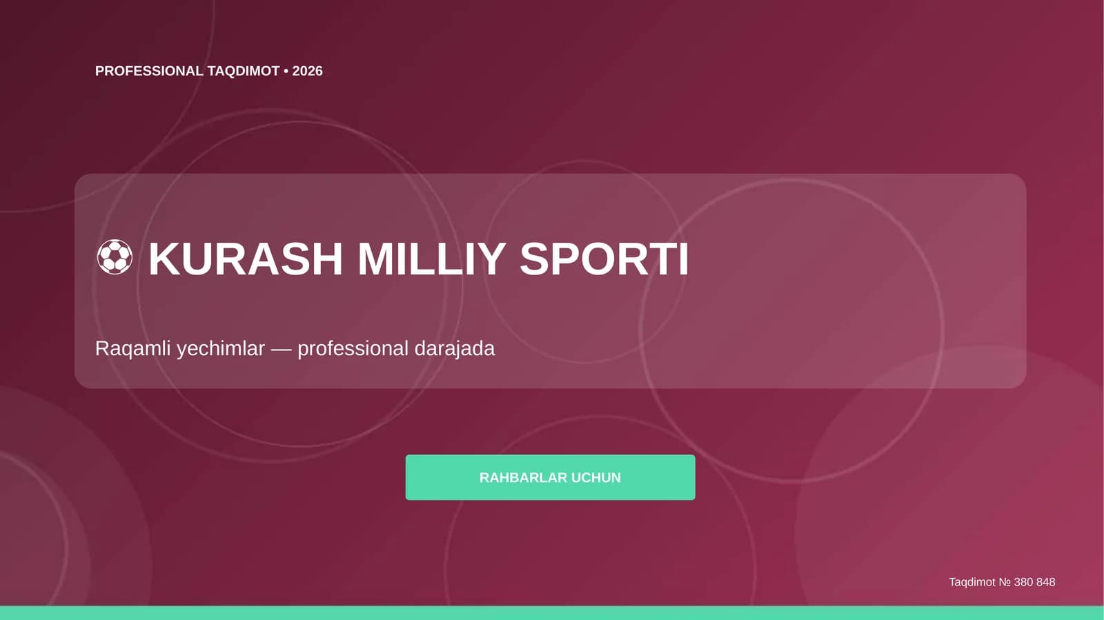 KURASH MILLIY SPORTI