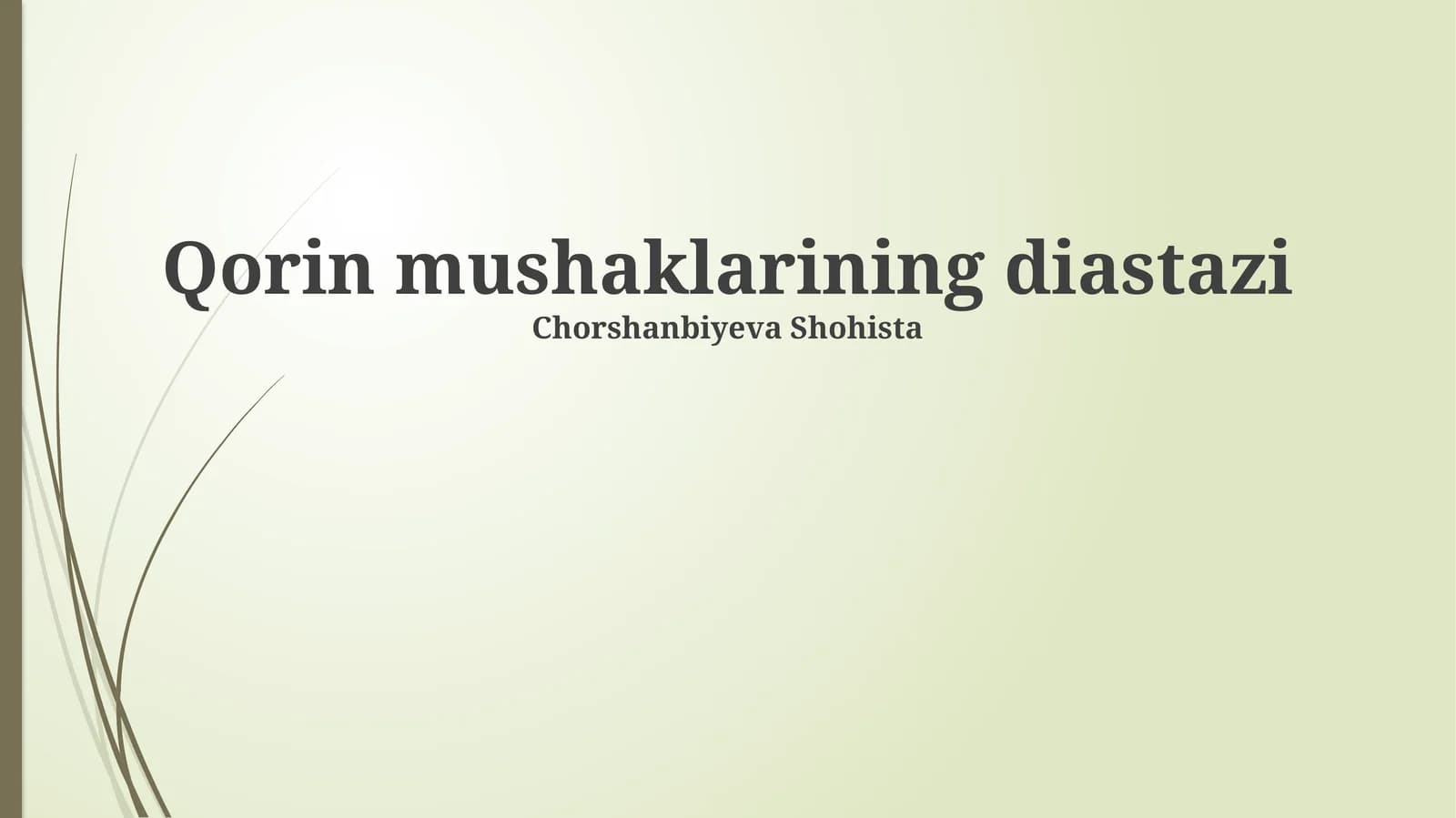 Diastaz Rektus Abdominalisini aniqlash va diagnostika qilish