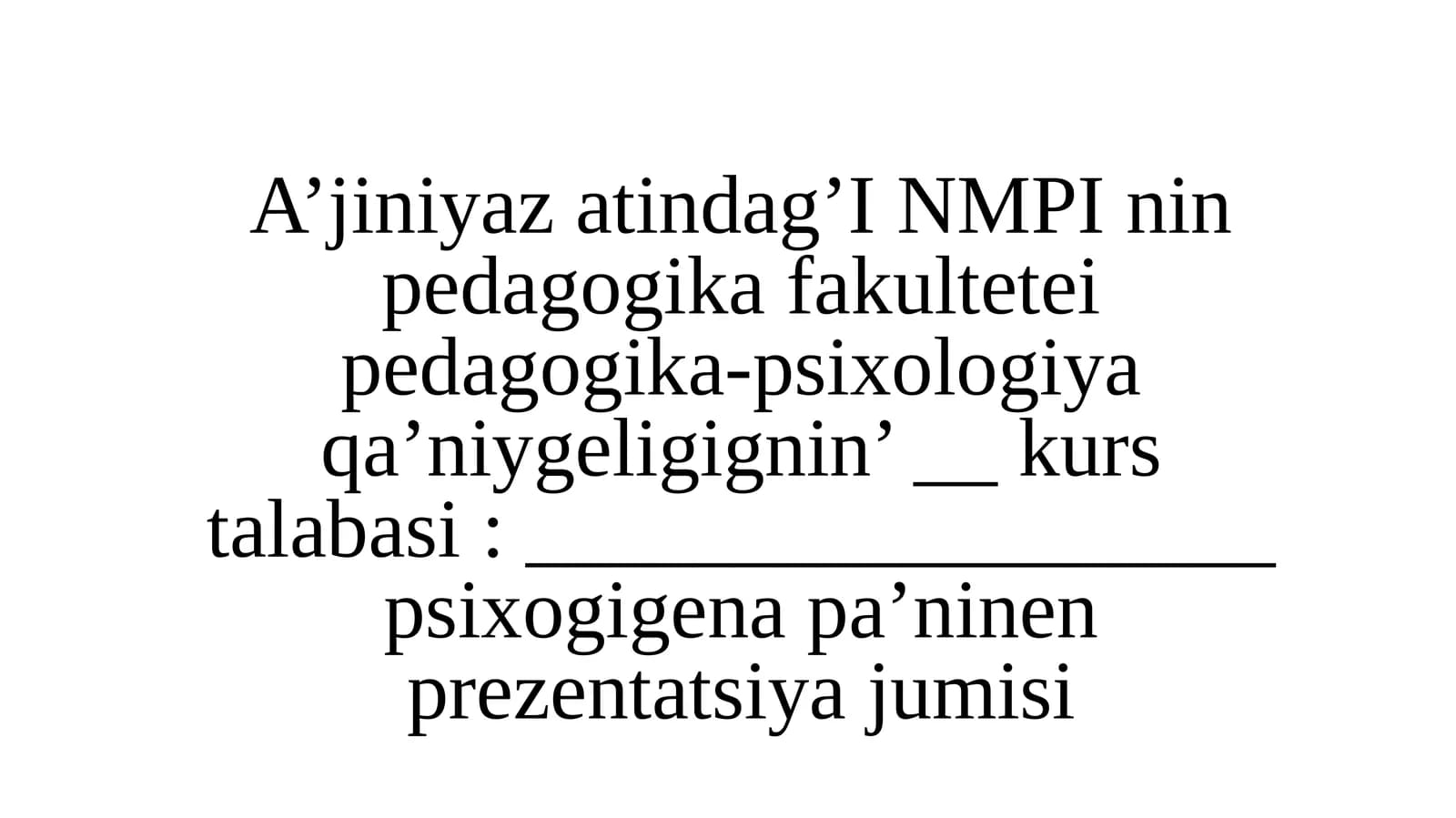 Psixogigiyena medicinalıq psixologiyasiniń tarmaǵı retinde