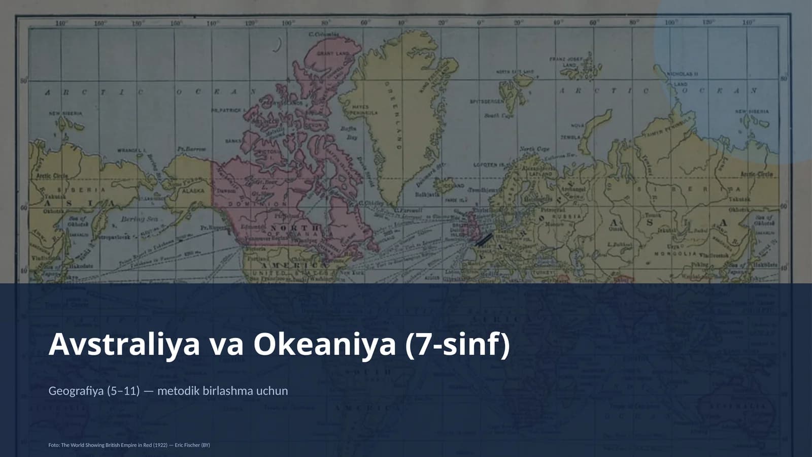 Avstraliya va Okeaniya (7-sinf)