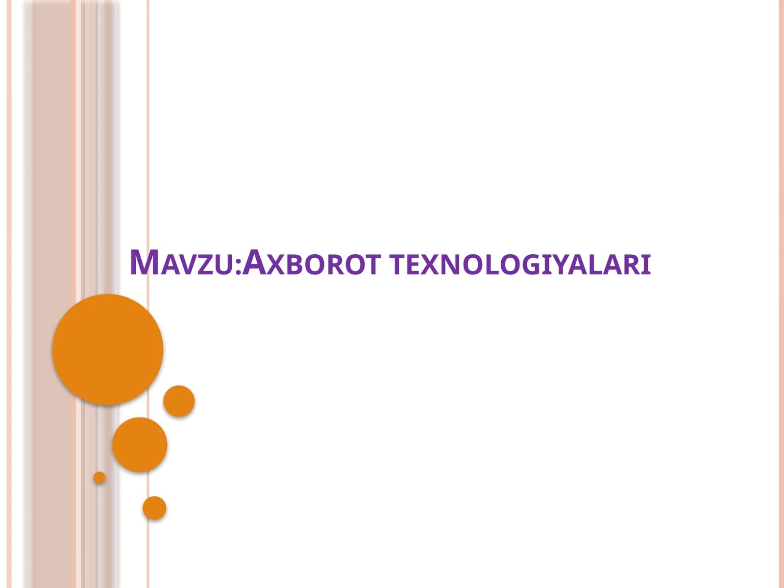 Axborottexnologiyalari