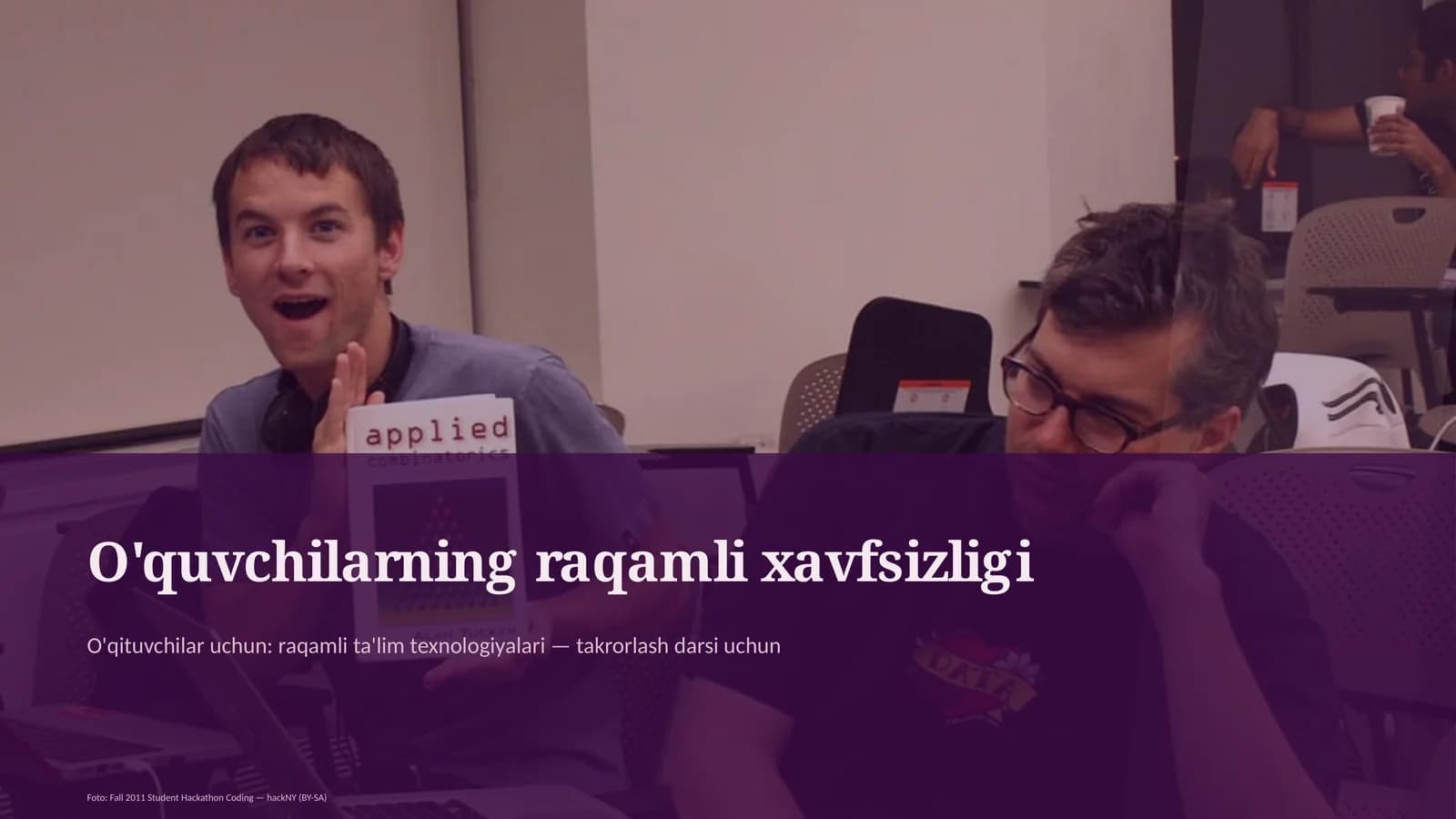 O'quvchilarning raqamli xavfsizligi