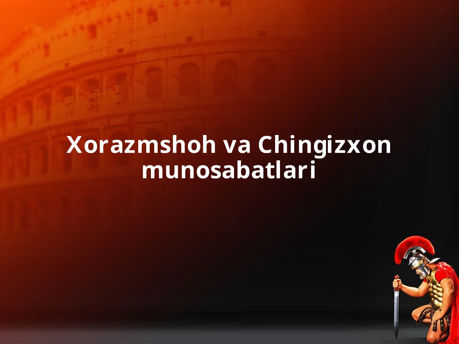 Xorazmshoh va Chingizxon munosabatlari