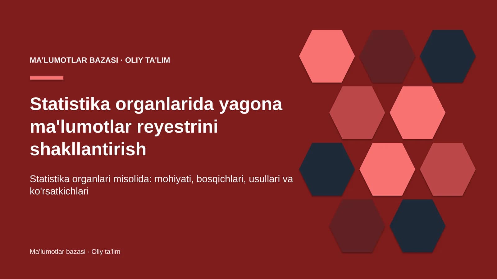 statistika organlarida yagona ma'lumotlar reyestrini shakllantirish 2437