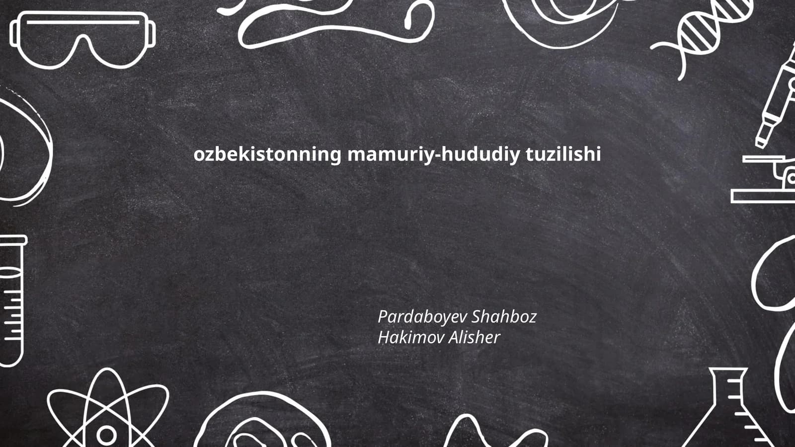 O'zbekistonning ma'muriy-hududiy tuzilishi