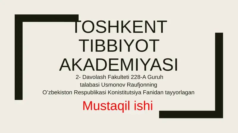 Odil sudlov tushunchasi