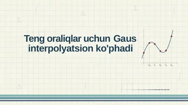 Gaus interpolyatsion ko'phadi
