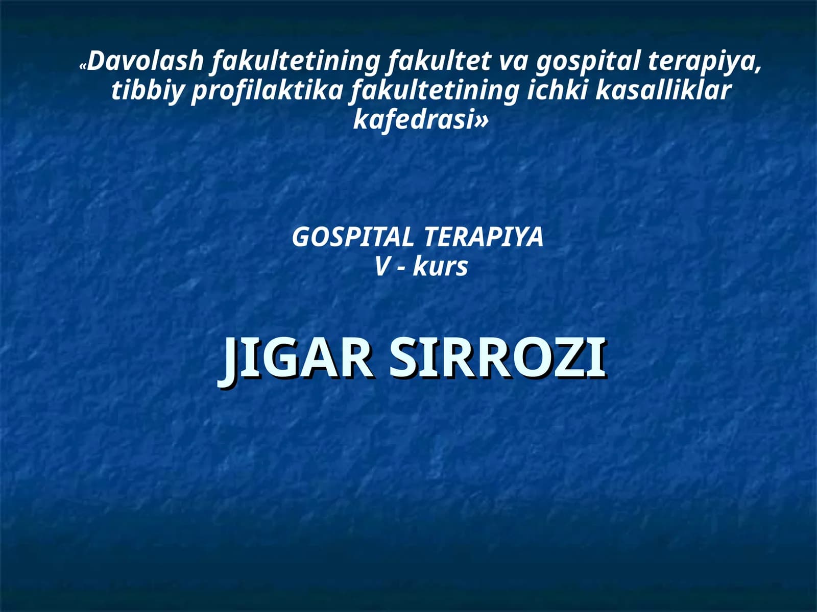 JIGARSIRROZI