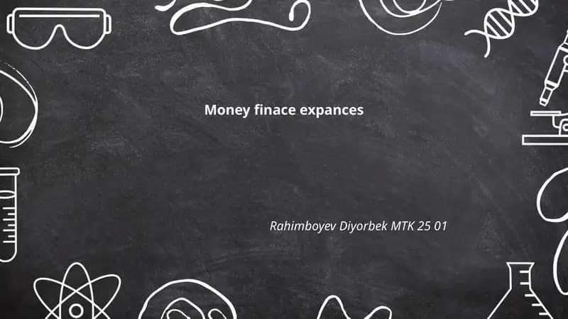Personal Budgeting and Expense Planning Guide