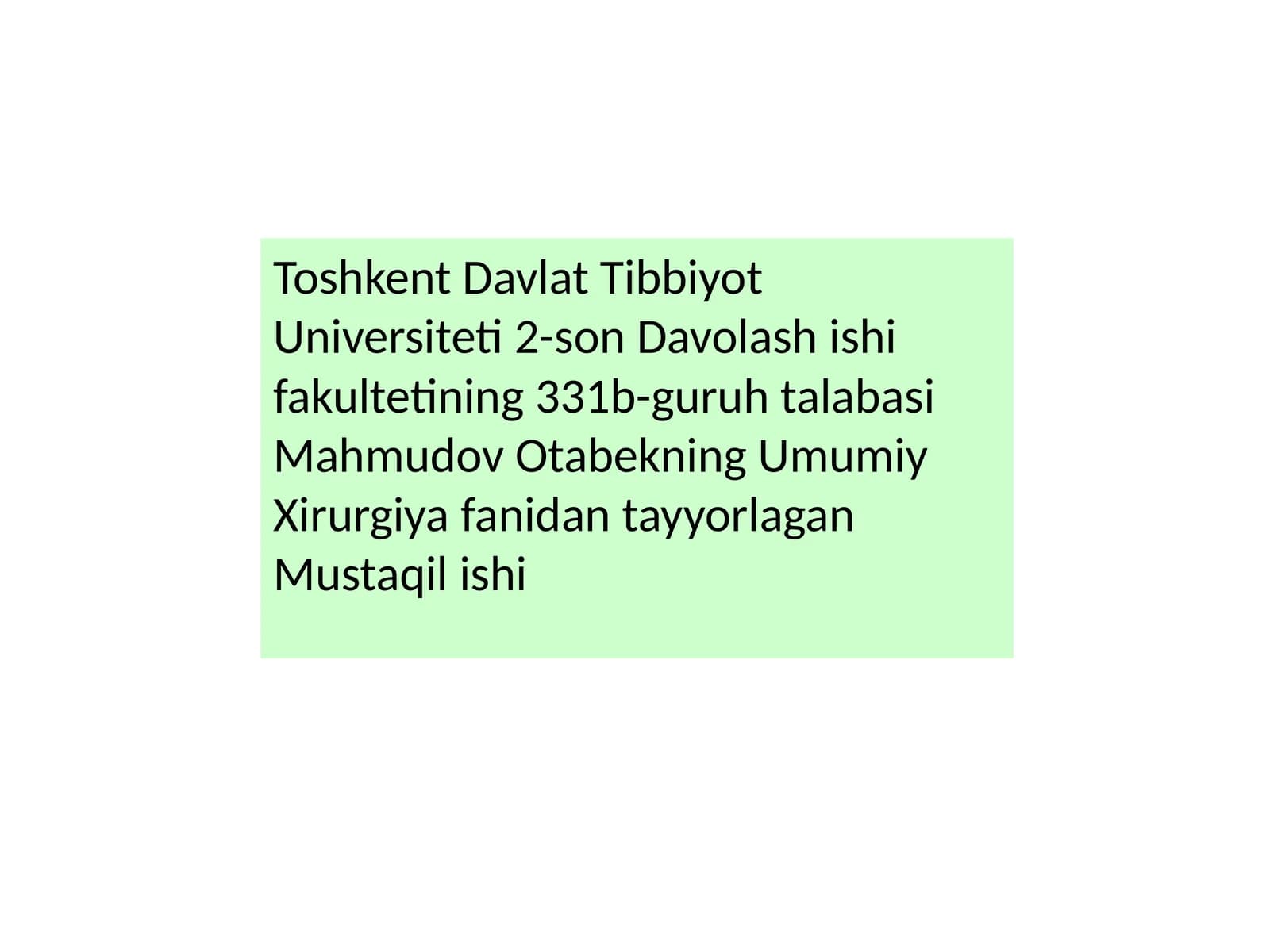 To‘qimalar o‘limi (Nekroz)
