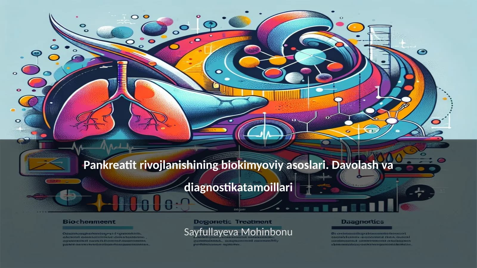Pankreatit rivojlanishining biokimyoviy asoslari. Davolash va diagnostikatamoillari