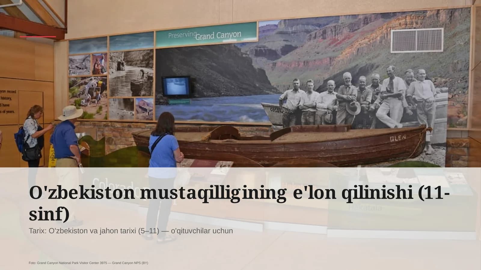 O'zbekiston mustaqilligining e'lon qilinishi (11-sinf)