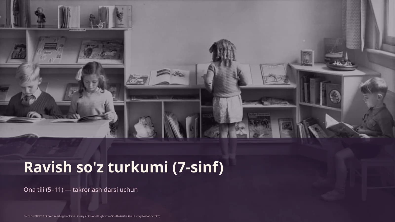 Ravish so'z turkumi (7-sinf)
