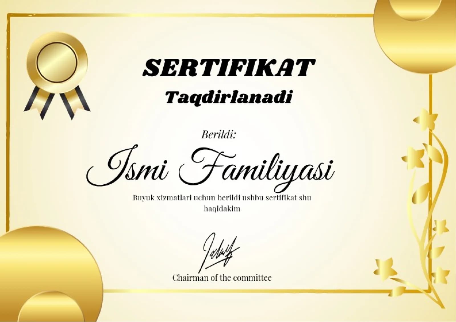 SERTIFIKAT