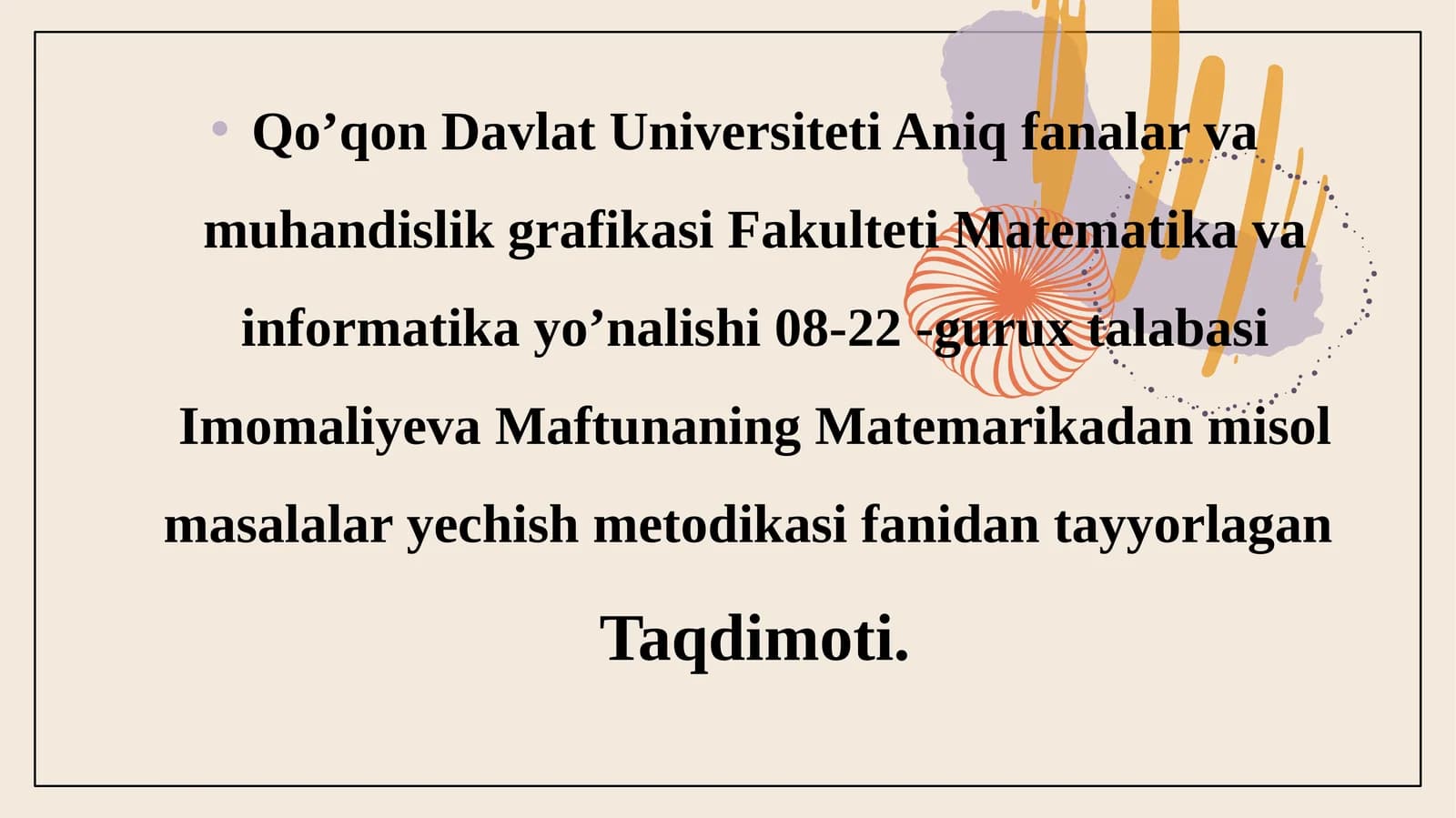 Trigonometrik funksiya ko'paytmasini yig'indirish tushunchalari