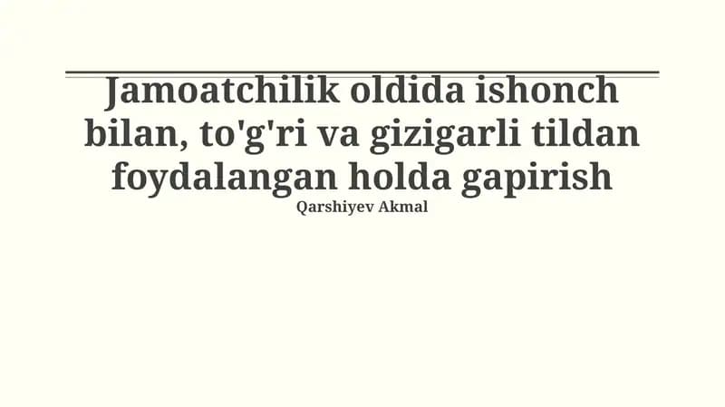 Ishonch