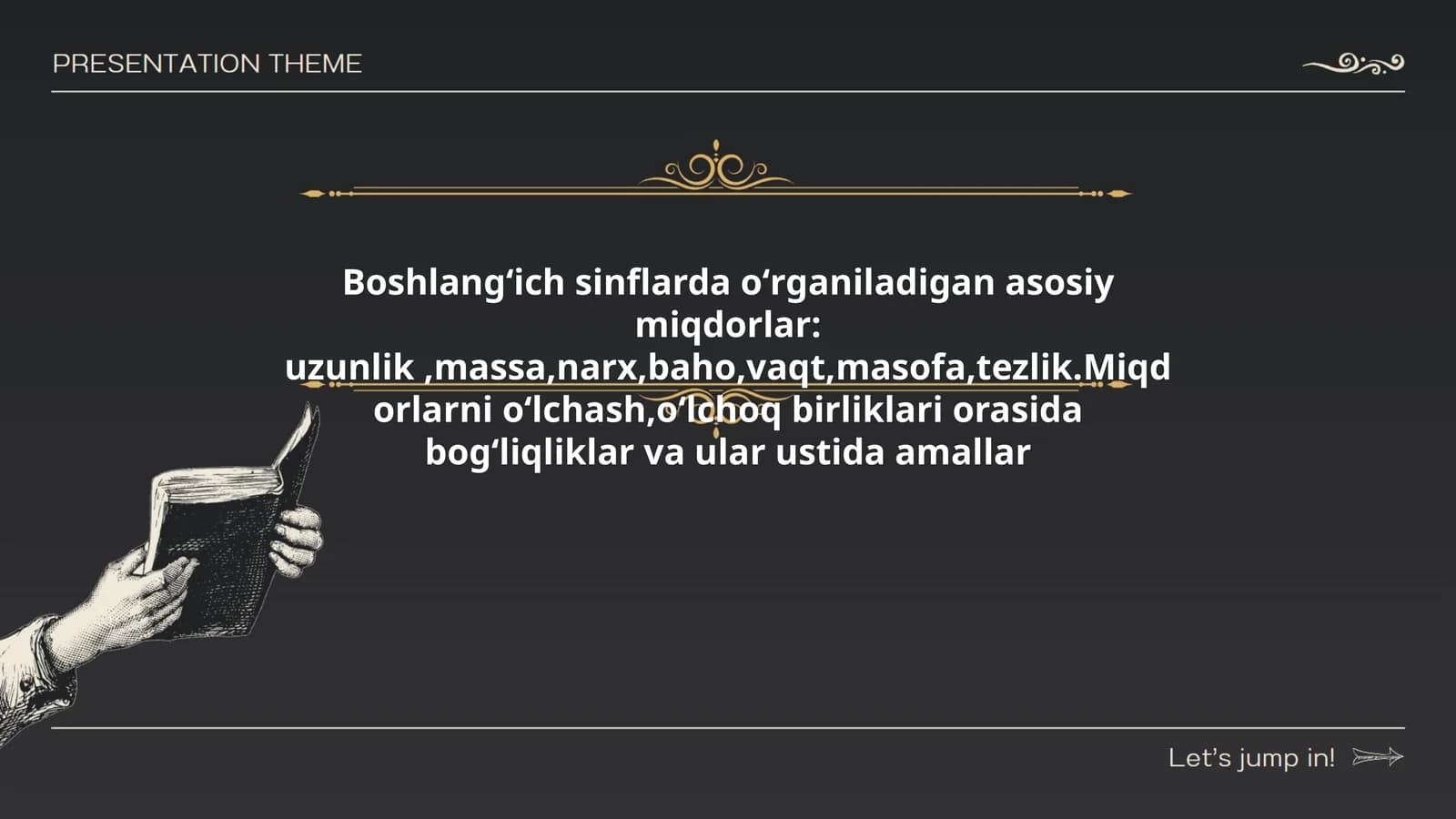 Asosiy miqdorlar