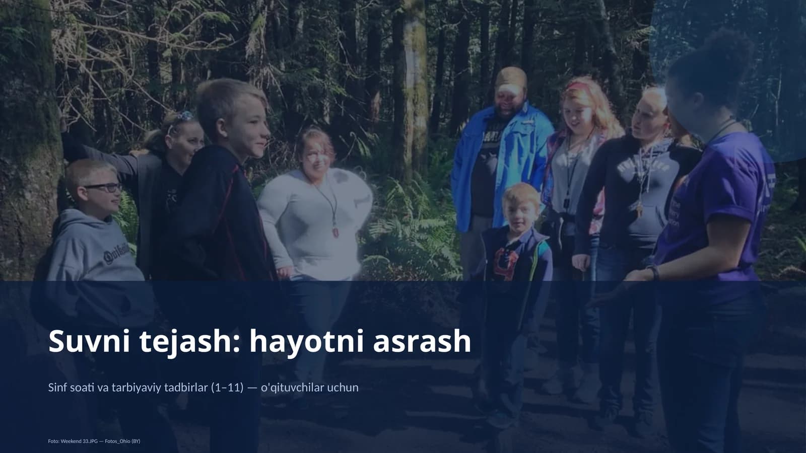 Suvni tejash: hayotni asrash