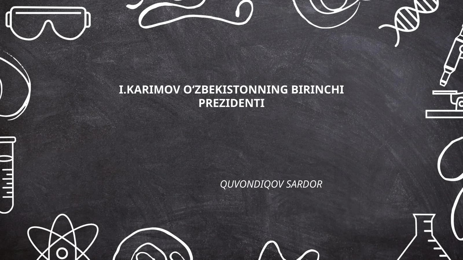 I. Karimovning hayoti va oilaviy tarixi