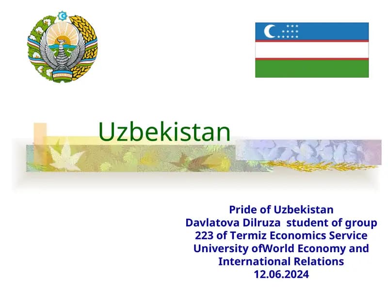General Information about Uzbekistan