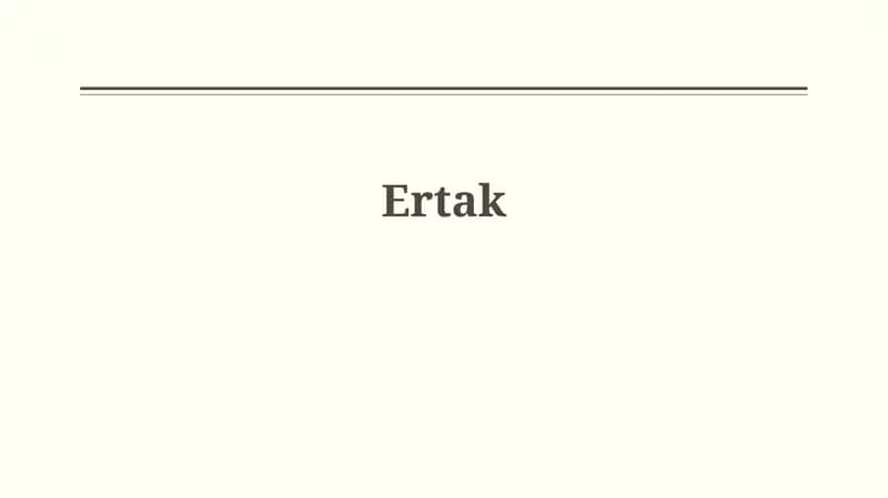 Ertak