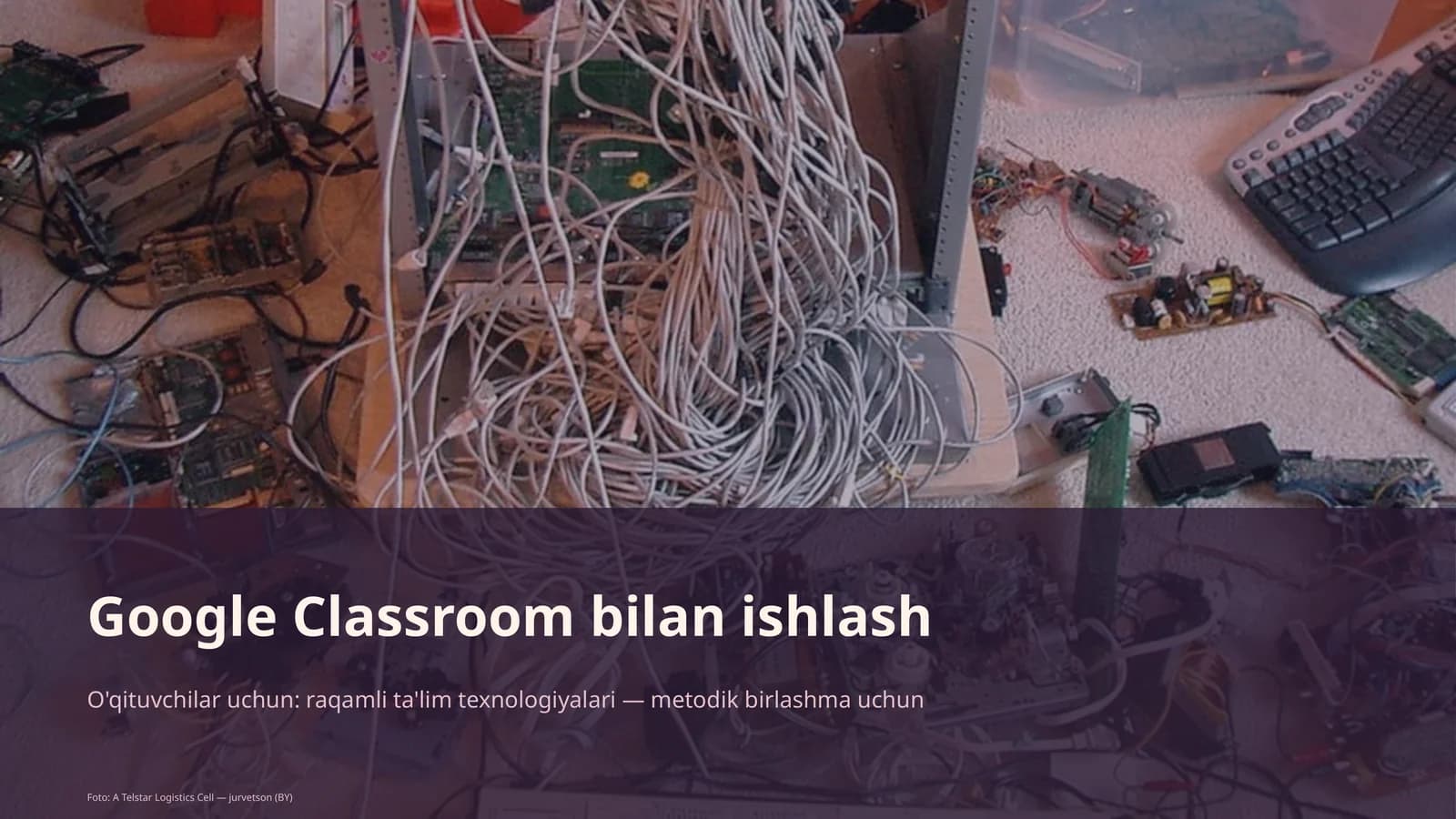 Google Classroom bilan ishlash