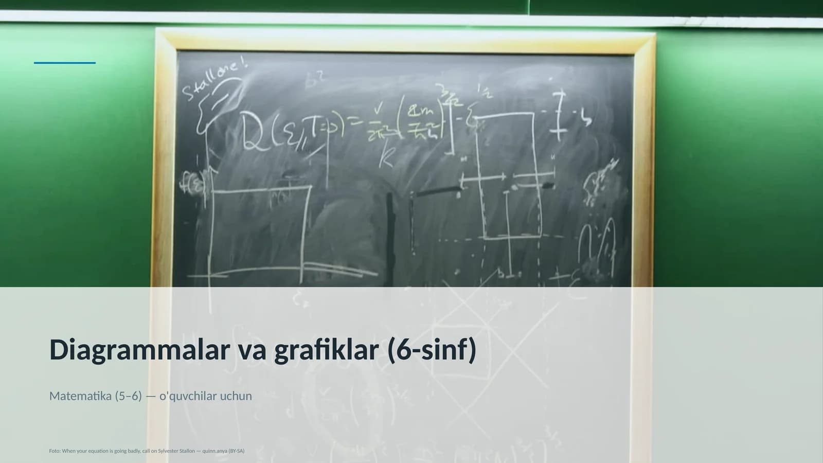 Diagrammalar va grafiklar (6-sinf)