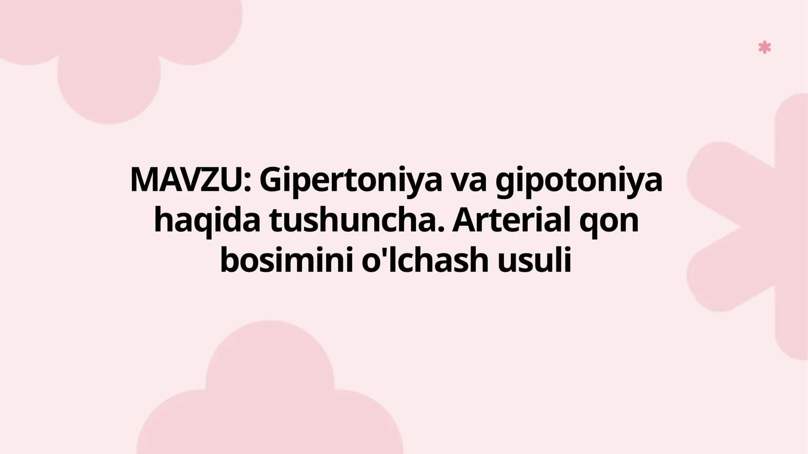 Gipertoniyavagipotoniyahaqidatushuncha