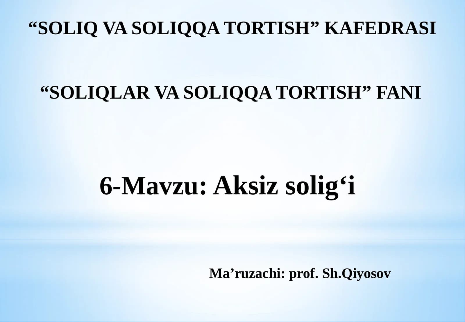 Aksizsolig‘i