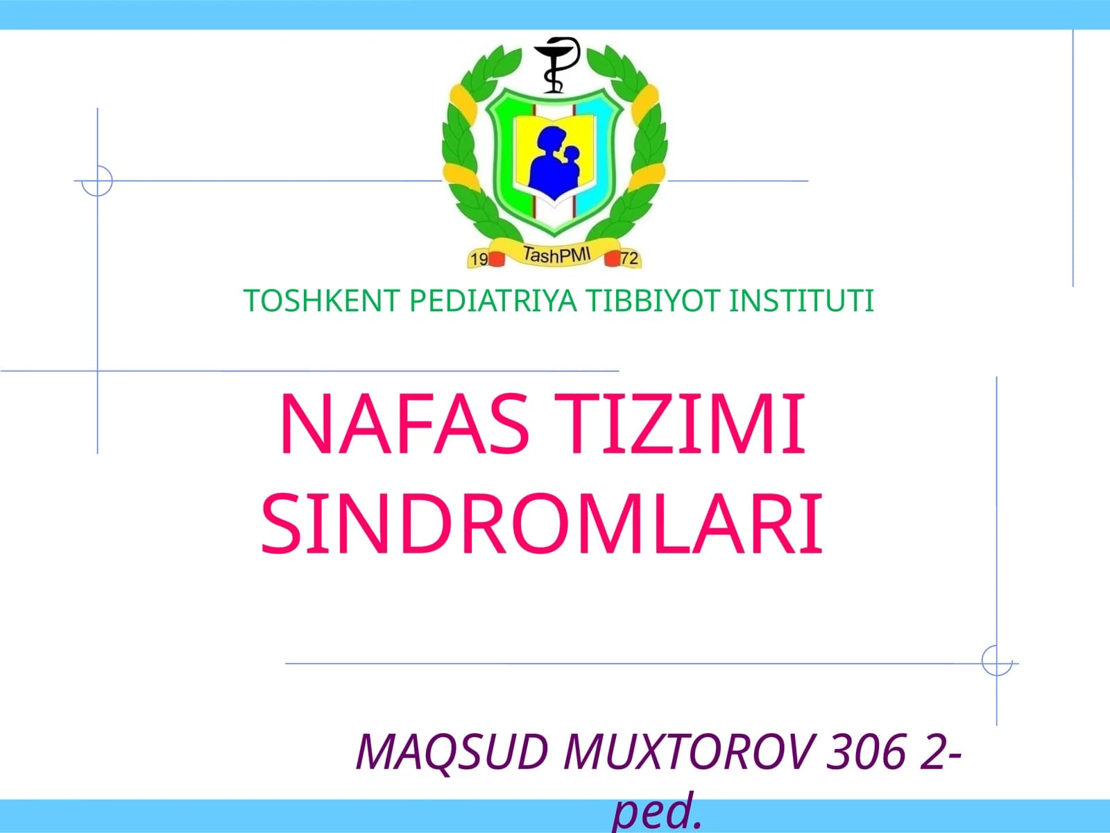 Nafas tizimi sindromlari