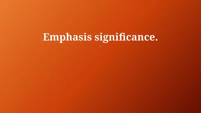 Identifying Importance