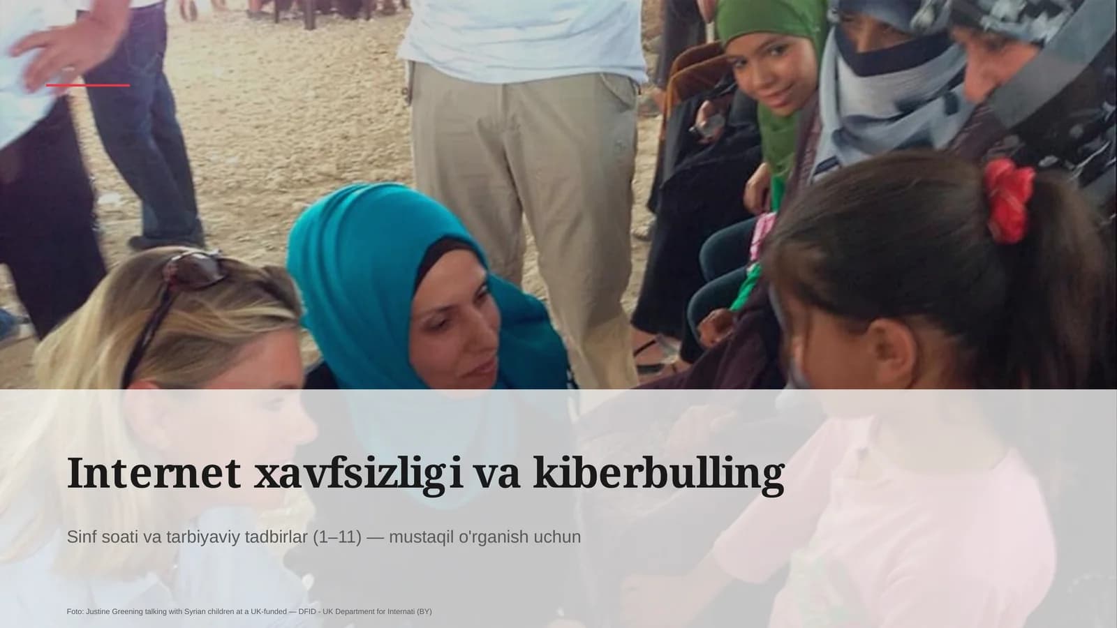 Sinf soati va tarbiyaviy tadbirlar