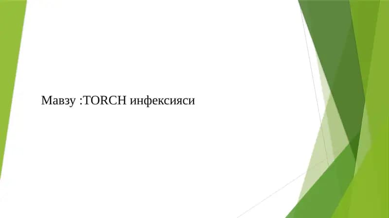 Токсоплазмоз
