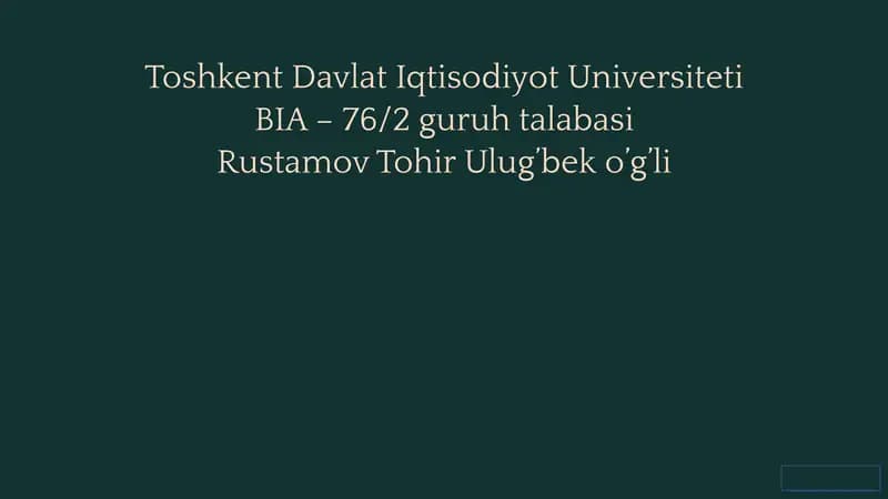 Italiya Davlatining Tashqi Iqtisodiy Aloqalari