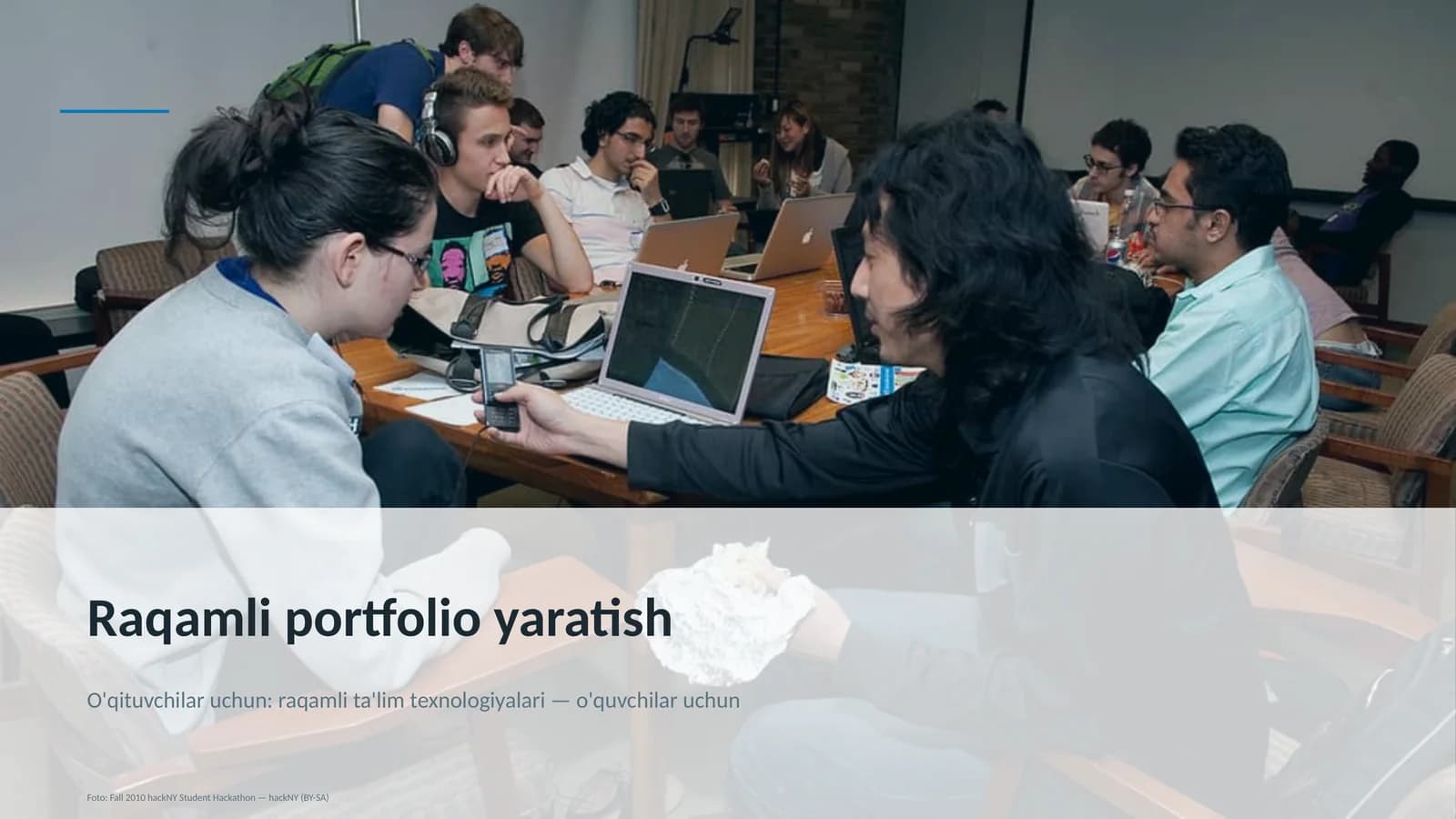 Raqamli portfolio yaratish