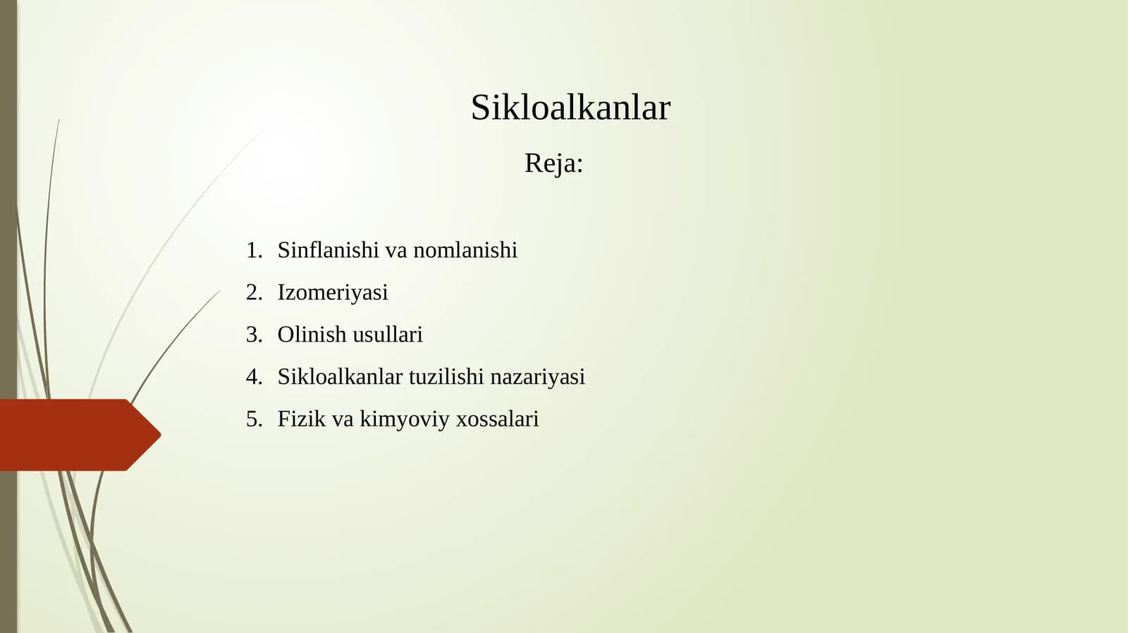 Sikloalkanlar