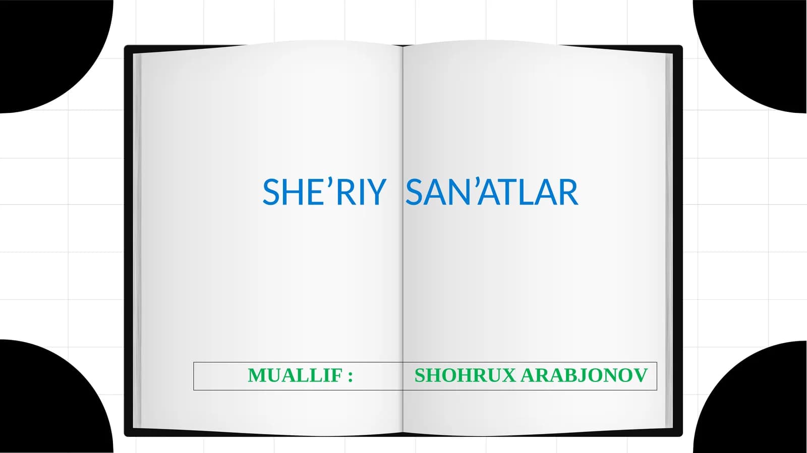 SHE’RIY SAN’ATLAR