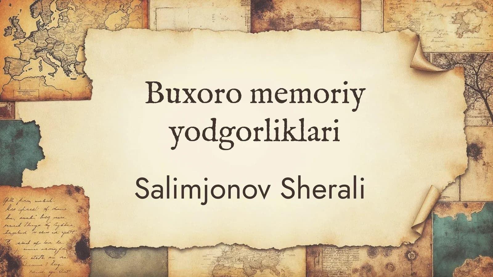 Buxoro memoriy yodgorliklari