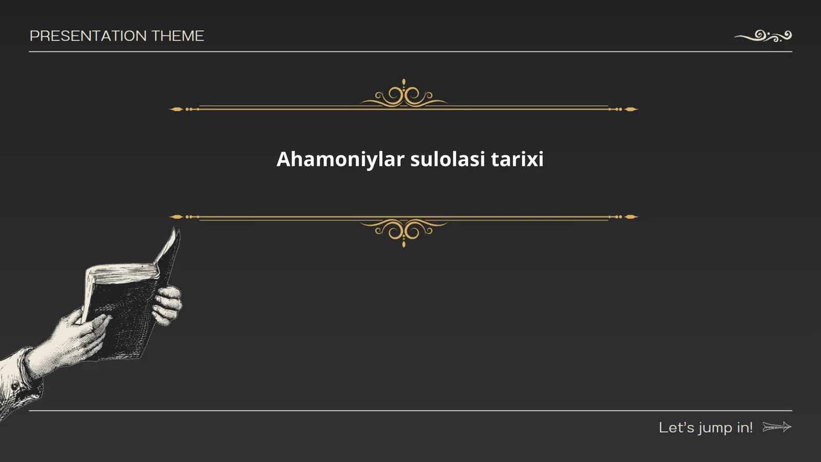 Ahamoniylar sulolasi tarixi