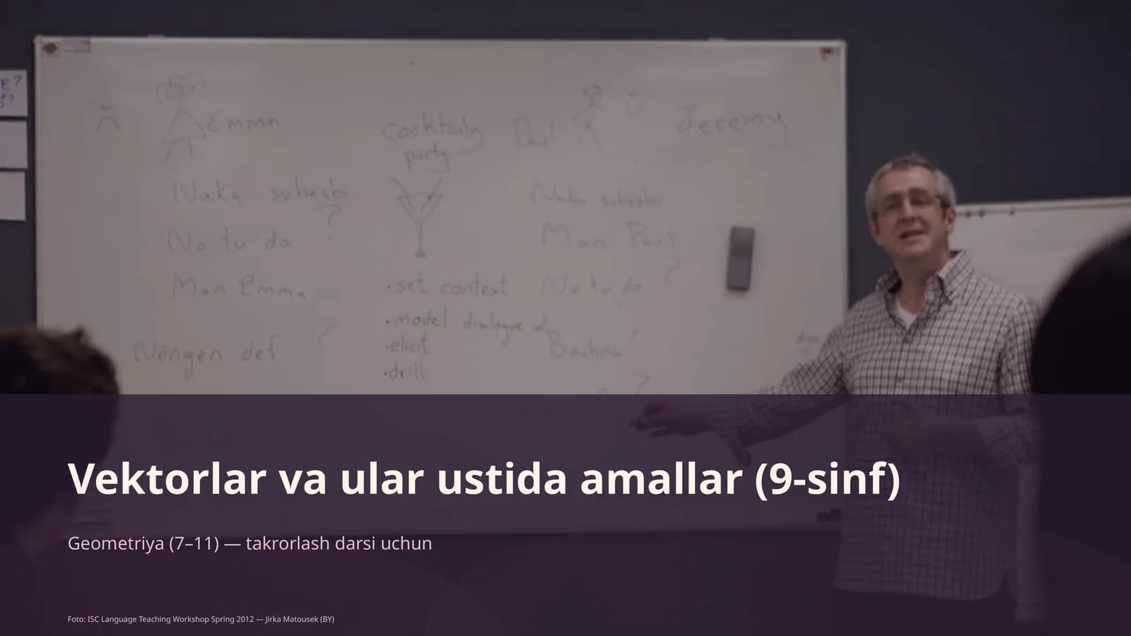 Vektorlar va ular ustida amallar (9-sinf)